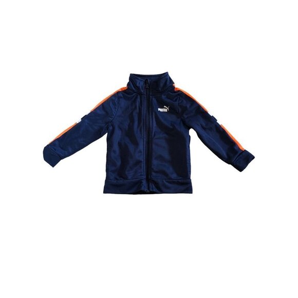 Puma Baby Boys Track Suit Set Colorblock 2 Piece Jacket Pants Broncos Color 18mo - Picture 2 of 8